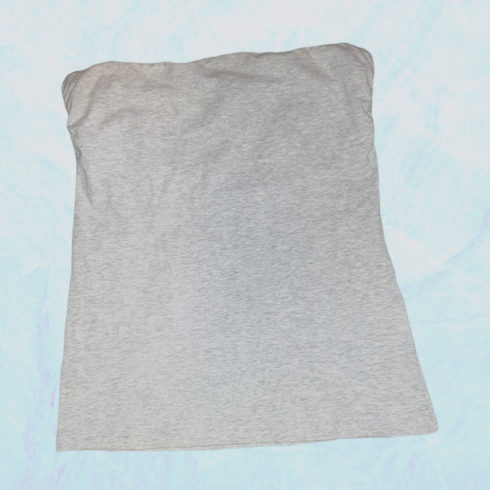 Gray Tube Top